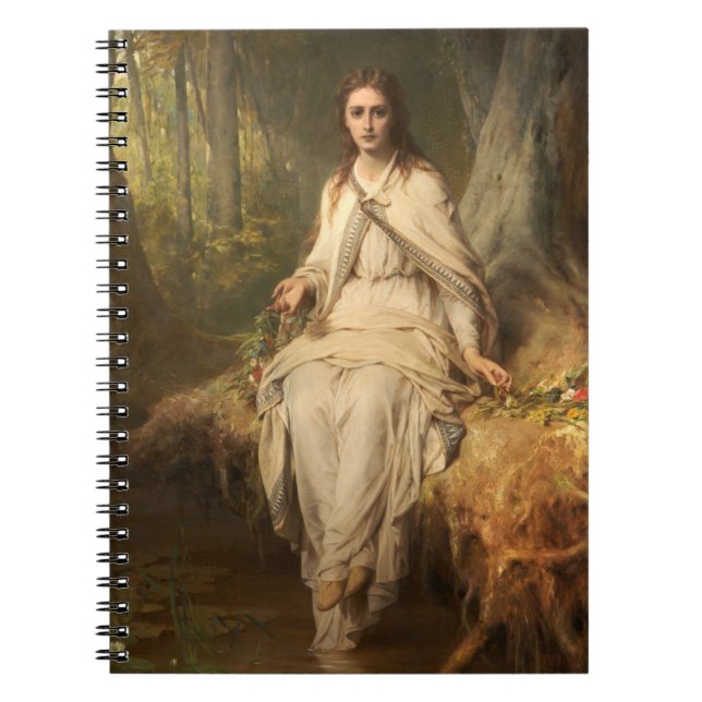 Carnet Ophelia Thomas Francis Dicksee Art (Devant)