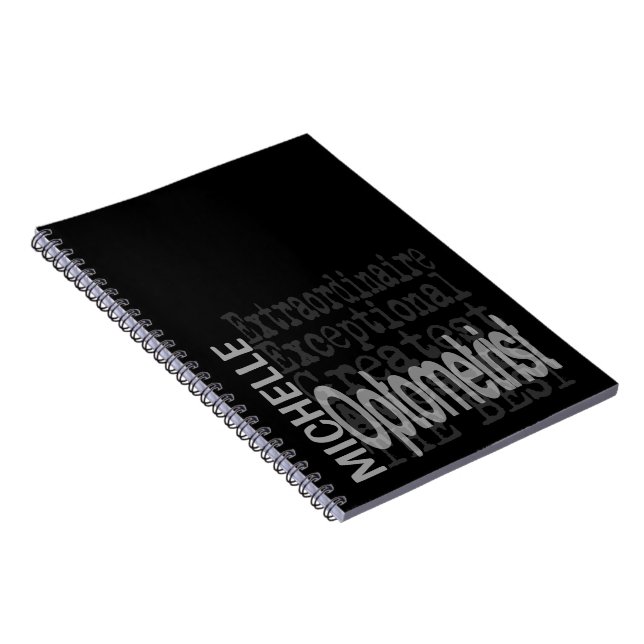 Carnet Optométriste Extraordinaire PERSONNALISÉ (Côté Droit)