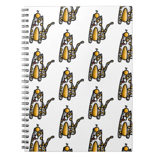 Carnet Orange Cat