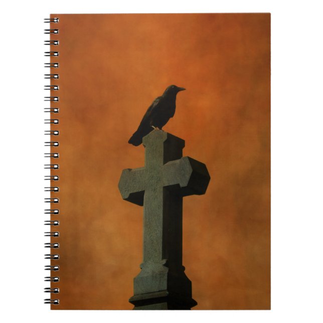 Carnet Orange D'Halloween (Devant)