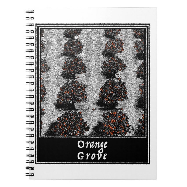 Carnet Orange Grove (Devant)