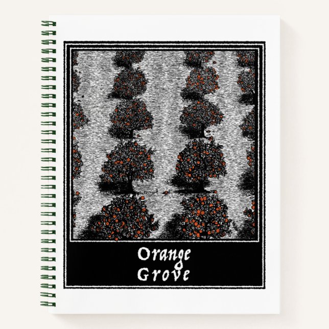 Carnet Orange Grove (Devant)