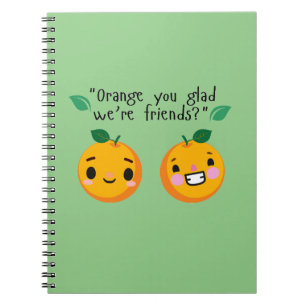 CARNET ORANGE QUOTE