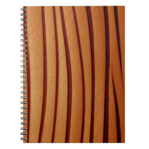 Carnet orange rustique brûlé