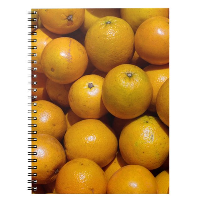 Carnet Oranges fruits Floride marché orange (Devant)