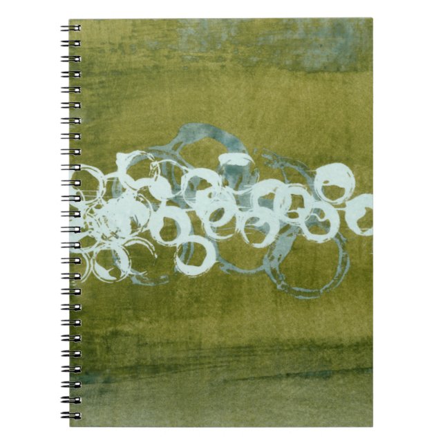 Carnet Orbes vertes I (Devant)