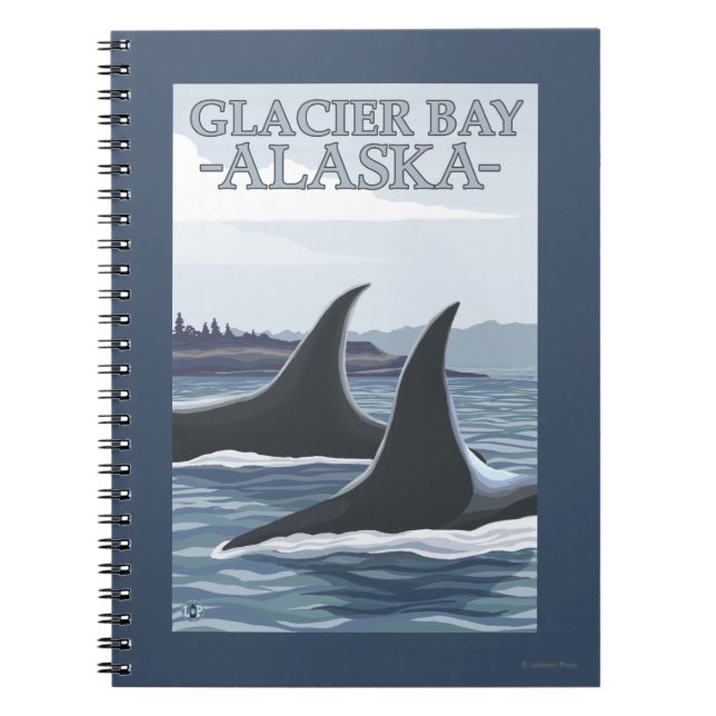 Carnet Orca Whales #1 - Glacier Bay, Alaska (Devant)