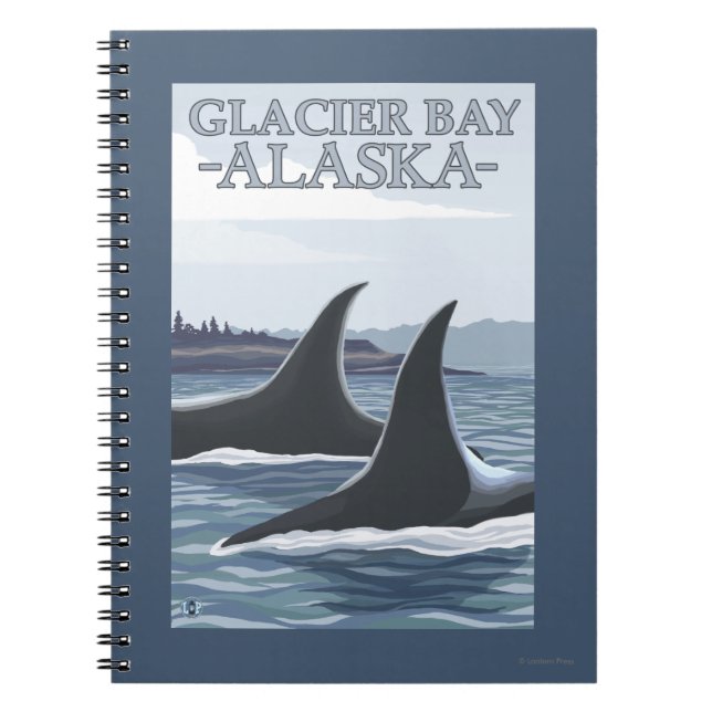 Carnet Orca Whales #1 - Glacier Bay, Alaska (Devant)