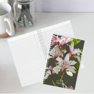 Carnet Orchidées Cymbidium Insigne roses Floral