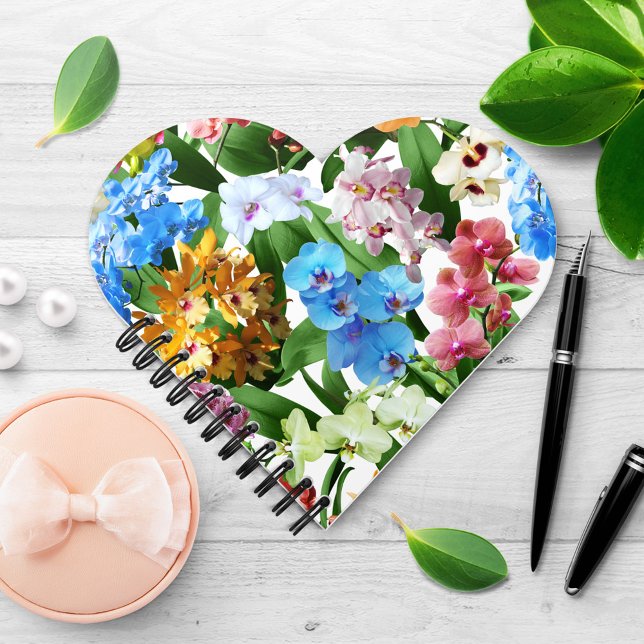 Carnet Orchidées florales tropicales (Créateur téléchargé)