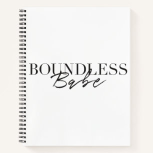 Carnet Ordinateur portable Babe sans limites