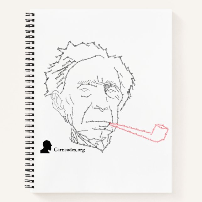 Carnet Ordinateur portable Bertrand Russell Spiral (Devant)