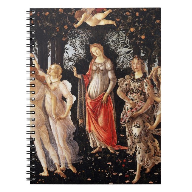 Carnet Ordinateur portable Botticelli Primavera (Devant)