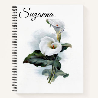 Carnet Ordinateur portable Calla Lily