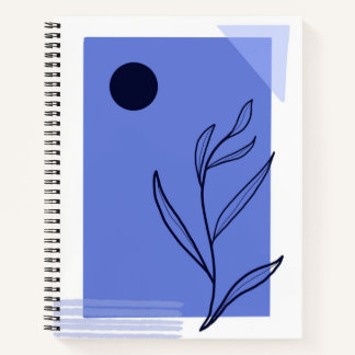 Carnet Ordinateur portable de nature minimaliste