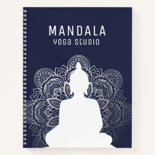 Carnet Ordinateur portable de professeur de yoga