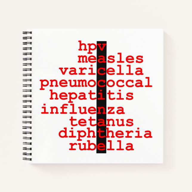 Carnet Ordinateur portable de vaccination (Devant)
