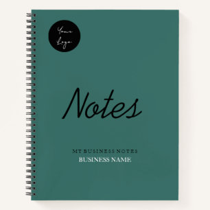 Carnet Ordinateur portable d'entreprise minimaliste moder