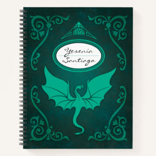 Carnet Ordinateur portable Dragon personnalisé