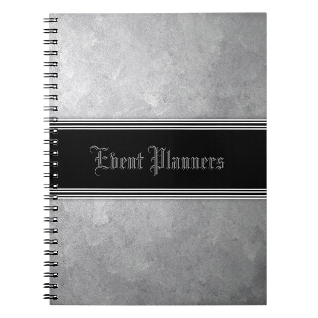 Carnet Ordinateur portable du planificateur d'événements (Devant)