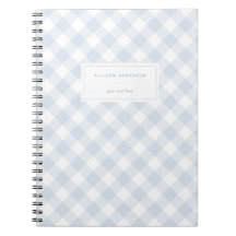 Ordinateur portable élégant Baby Blue Buffalo Plai