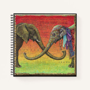 Carnet Ordinateur portable Elephant Love : Xénophile