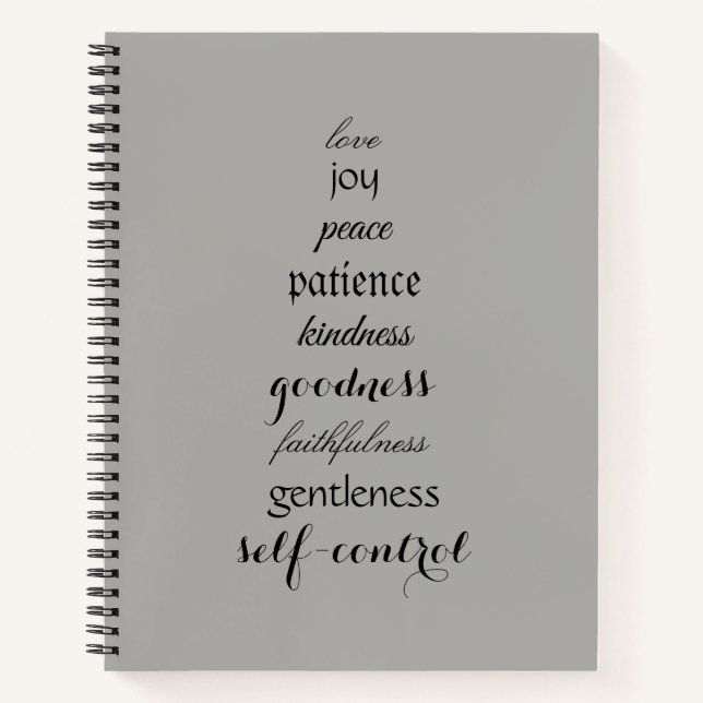 Carnet Ordinateur portable Fruit of the Spirit (Devant)