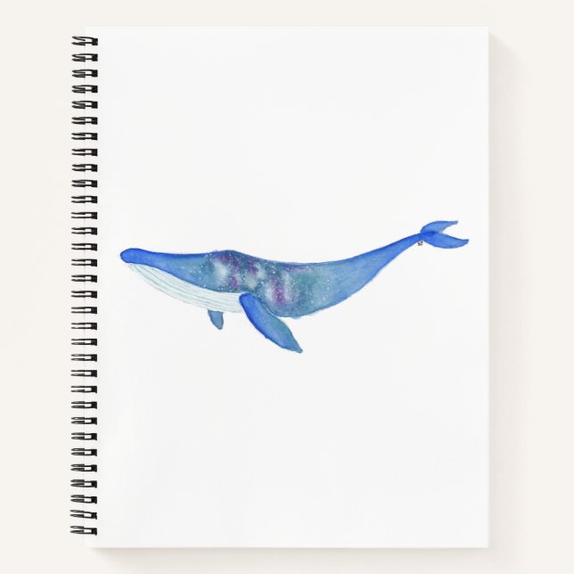 Carnet Ordinateur portable Galaxy Whale (Devant)