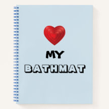 Ordinateur portable "Heart My Bathmat"