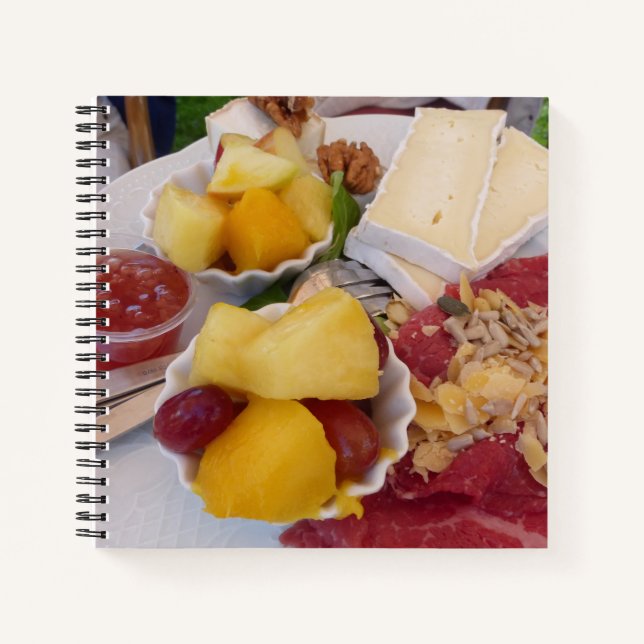 Carnet Ordinateur portable High Tea Food (Devant)