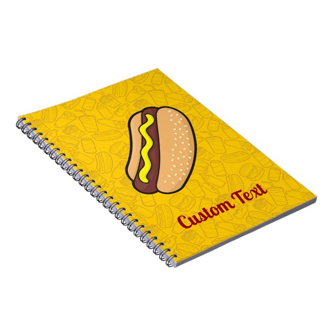 Carnet Ordinateur portable Hotdog (Côté Droit)