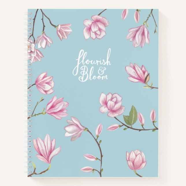 Carnet Ordinateur portable Magnolia (Devant)