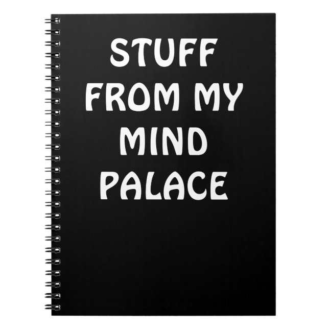 Carnet Ordinateur portable MIND PALACE inspiré par Sherlo (Devant)