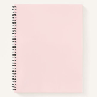 Carnet Ordinateur portable Misty Rose Spiral