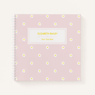Carnet Ordinateur portable Motif rose spirale à l'aquare