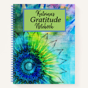 Carnet Ordinateur portable Neon Sunflower Gratitude Spira