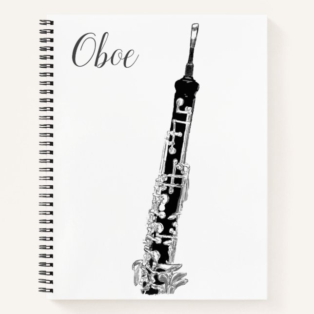 Carnet Ordinateur portable Oboe (Devant)