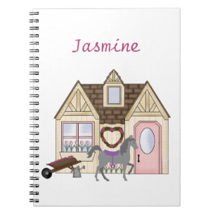 Carnet Ordinateur portable Personty Ponies House Horse
