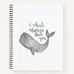 Carnet Ordinateur portable pour baleines