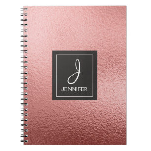 Carnet Ordinateur portable Rose Gold Foil