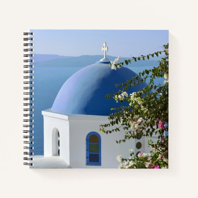Carnet Ordinateur portable Santorini Greek Island (Devant)