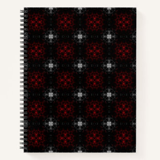 Carnet Ordinateur portable spiral à motif gothique