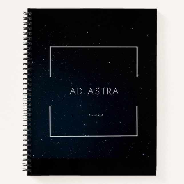 Carnet Ordinateur portable Spiral avec Ad Astra (Devant)