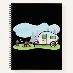 Carnet Ordinateur portable Spiral Camper Style vintage