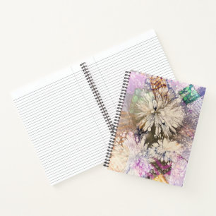 Carnet Ordinateur portable Spiral Flower Power