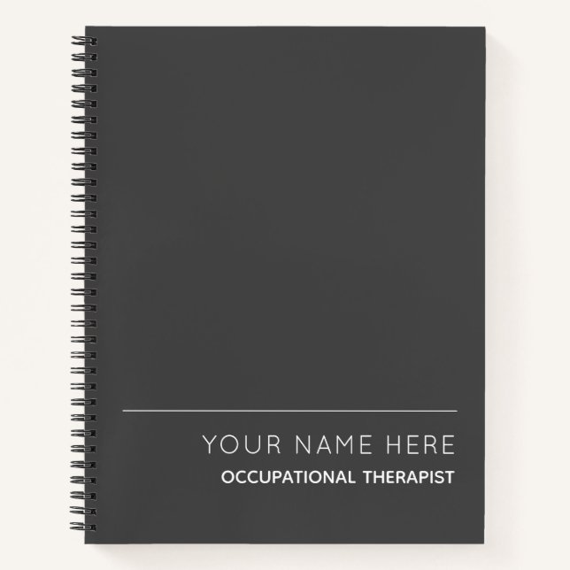 Carnet Ordinateur portable Spiral Personnalisé (Devant)