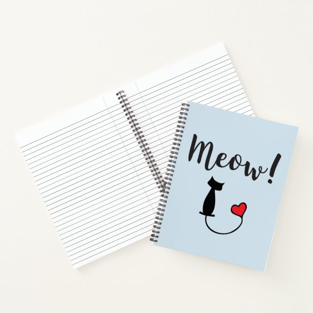 Carnet Ordinateur portable spiral personnalisé de 8,5 po  (Intérieur)