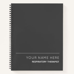 Carnet Ordinateur portable Spiral Personnalisé Du Thérapi