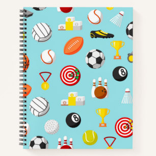 Carnet Ordinateur portable Spiral Sports