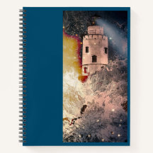 Ordinateur portable Spiral Stormy Sea Lighthouse